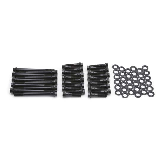 Edelbrock 8592 Cylinder Head Bolt Set, Black Oxide, Big Block Mopar