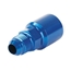 Garage Sale - Russell LS1/LT1 Fuel Line Adapter Tube Fitting, AN6 to 5/16, Blue Garage Sale - Russell LS1/LT1 Fuel Line Adapter Tube Fitting, AN6 to 5/16, Blue