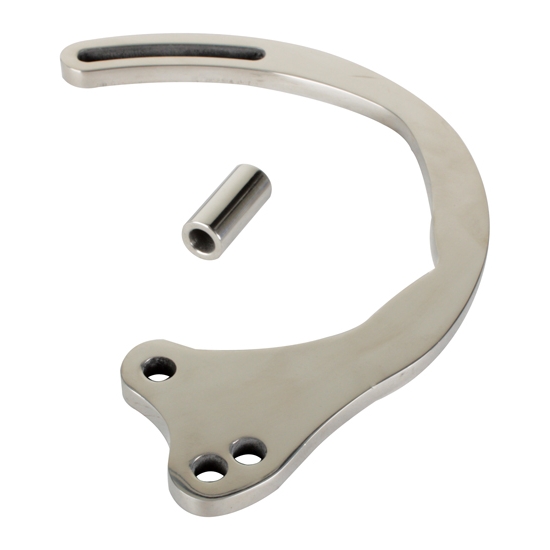Small Block Chevy Lower Alternator Bracket, Stainless Small Block Chevy Lower Alternator Bracket, Stainless
