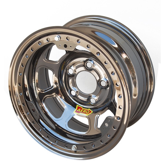 Aero 53985030WBLK 53 Series 15x8 Wheel, BL, 5 on 5, 3 Inch BS Wissota Aero 53985030WBLK 53 Series 15x8 Wheel, BL, 5 on 5, 3 Inch BS Wissota