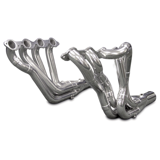 Dynatech® Big Block Chevy 572 Tall Deck Drag Racing Headers, Ceramic