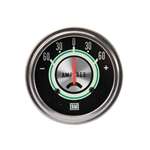 Stewart Warner 690W Green Line Ammeter Gauge, 2-5/8 Inch