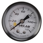 Fuelab 71501 Fuel Pressure Gauge, 0-120 PSI