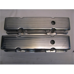 Garage Sale - 1960-86 Small Block Chevy Tall Valve Covers, Ball Milled