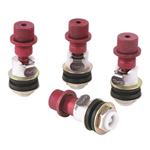 Kwik Change Products Bleedoffs W/ Plastic Adapters - Set of 4