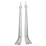 1928-29 Polished Stainless Steel Stock Windshield Posts