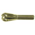 AFCO Steel Clevis, 5/8-18 RH Male, 3/8 Hole, 3/8 Slot