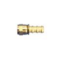 Straight Socketless Reuseable Push-On Hose End for -4 AN Fitting