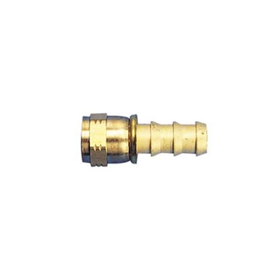 Straight Socketless Reuseable Push-On Hose End for -8 AN Fitting Straight Socketless Reuseable Push-On Hose End for -8 AN Fitting