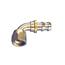 Socketless Reusable Push-On Hose End for -8 AN Fitting, 90 Degree Socketless Reusable Push-On Hose End for -8 AN Fitting, 90 Degree