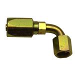 Steel -6 AN Fitting for Aeroquip FC300 High Pressure Hose, 90 Degree