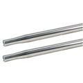 AFCO 36218 Swedged Aluminum Tube, 1 Inch O.D.(5/8) Inch, 18 Inch Long