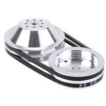 AFCO Cast Pulley Combos for Small Block Chevy Short Pumps