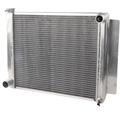 AFCO 80127FNP Mopar E-Body Performance Aluminum Radiator 24.25 x 19 In