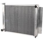 AFCO 80127FNP Mopar E-Body Performance Aluminum Radiator 24.25 x 19 In