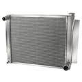 AFCO 80127NP Universal Fit Aluminum Radiator, 24-1/4 x 19 Inch, GM