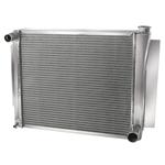 AFCO 80127NP Universal Fit Aluminum Radiator, 24-1/4 x 19 Inch, GM