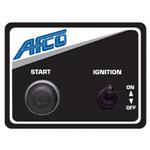 AFCO 85010B Afco Starter Switch Panel, 3 x 4 Inch