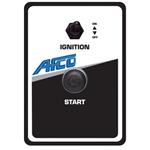 AFCO 85030B Starter Switch Panel, 4-1/8 x 5-7/8 Inch