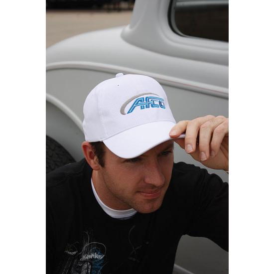 AFCO White Front Imprint Hat AFCO White Front Imprint Hat