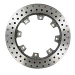 AFCO 9850-6121 Straight Vane Brake Rotor, Drilled, 11.75 x .81 Inch