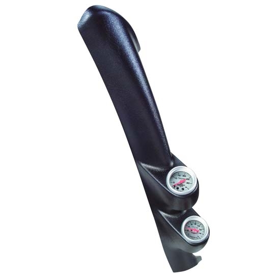 Auto Meter 12122 Dual Gauge Full Pillar, 2003-04 Mustang, 2-1/16 Inch Auto Meter 12122 Dual Gauge Full Pillar, 2003-04 Mustang, 2-1/16 Inch
