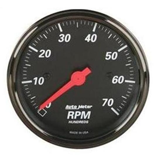 Auto Meter 1498 Black Electric Tachometer Auto Meter 1498 Black Electric Tachometer