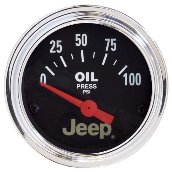 Auto Meter 880240 Jeep Air-Core Oil Pressure Gauge, 2-1/16 Inch Auto Meter 880240 Jeep Air-Core Oil Pressure Gauge, 2-1/16 Inch