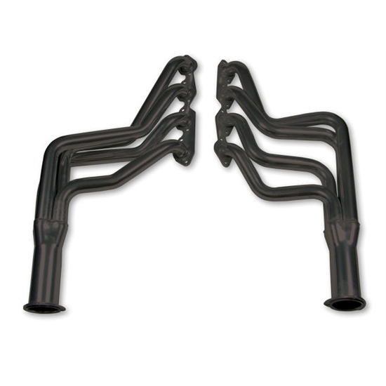 Flowtech 11130FLT Long Tube Header, 3 Inch Collector Size, Black Paint