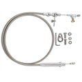 Lokar KDP-2350HT TH350 Hi-Tech Kickdown Cable Kit, Polished