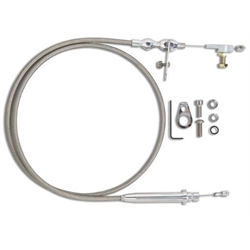 Lokar KDP-2350HT TH350 Hi-Tech Kickdown Cable Kit, Polished