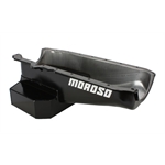 Moroso 21320 Circle Track Oil Pan, 1986-Up w/ One Piece Rear Main Seal