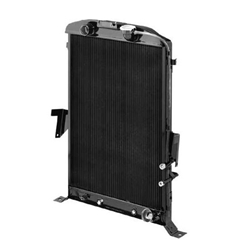 Walker Cobra 1935 Ford Radiator for Chevy Engine w/ A/C Condenser