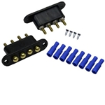 Painless Wiring 40024 Jamb Tac Door Jamb Connector, 4 Wire