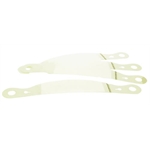 Racing Optics 10209C F-Style Clear Banana Shape Speedstack 10 Tearoffs
