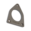 GM 5.3/6.0 Truck Exhaust Flanges, Mild Steel, 2.5 Inch