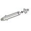 AFCO Non-Adjust. Coilover Shocks w/o Spring, 14 Inch Ext, 5/8 Inch Bushing