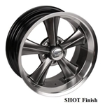 Rocket® Booster Wheel, 17X8, 5 On 4-1/2, 4-1/2 Inch Backspace