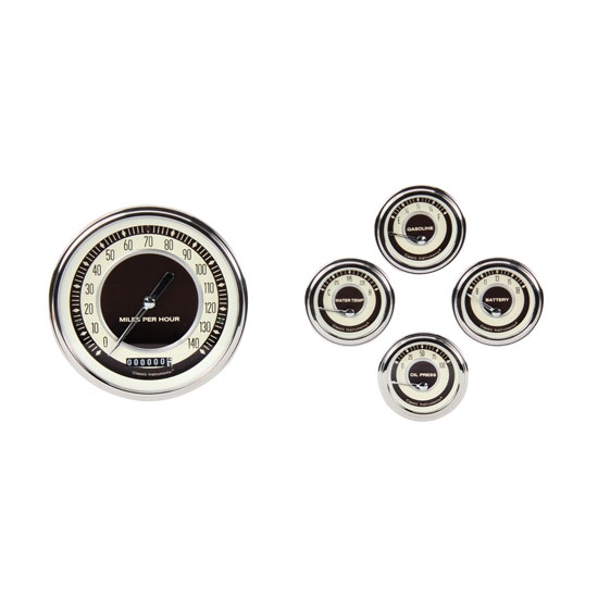Classic Instruments CH59NT54SLF 59-60 Chevy Impala/El Camino Gauge Set