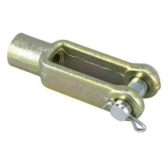 Speedway Motors Fine Thread Steel Clevis Joint Yoke for 1/2