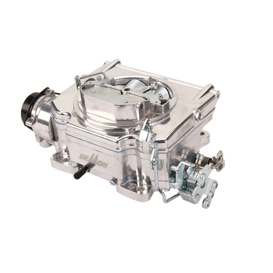 Demon Carb 1903 Street Demon 750 CFM 4 Bbl Carburetor, Ball Brnshd Alu