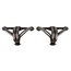 ZZ-4 Tight-Fit Small Block Chevy Block Hugger Headers, Plain ZZ-4 Tight-Fit Small Block Chevy Block Hugger Headers, Plain