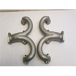 Garage Sale - Tru-Ram Small Block Chevy Exhaust Manifolds, Unpolished Stainless