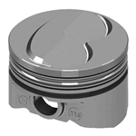 KB Ford 302 Hypereutectic Pistons, .200 Dome, 5.09 Rod
