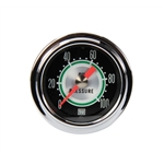 Stewart Warner 360DP Green Line 2-1/16 Mechanical Oil Pressure Gauge