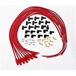 Taylor Cable 70254 8mm Spark Plug Wires, Straight Boot, Wire Core