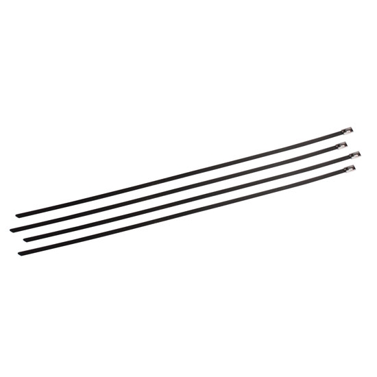 DEi 010202 14 Inch Stainless Steel Locking Ties, 4 Pack DEi 010202 14 Inch Stainless Steel Locking Ties, 4 Pack