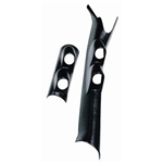 Pillar Mount 2 Gauge Pod, 2003-04 Dodge