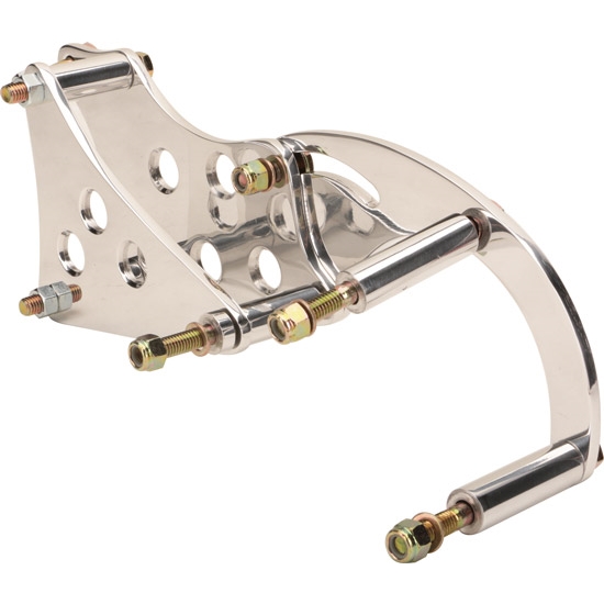 Billet Polished RH AC Bracket, Small Block Chevy Billet Polished RH AC Bracket, Small Block Chevy