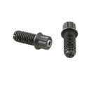 Percys Splitlock Header Bolts - Black Steel, 3/8 x 1 Inch, Set of 16